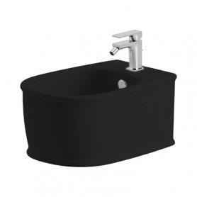 ArtCeram биде (подвесное), atb001 17 00 atelier цвет: черный матовый