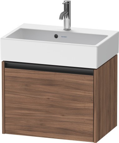 Duravit тумба подвесная под раковину 390 мм х 584 мм х 440 мм, ketho.2, k25073079790000 цвет: орех натуральный