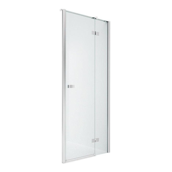 Дверь в нишу r 80x200, New trendy Reflexa chrome, хром арт. EXK-5058