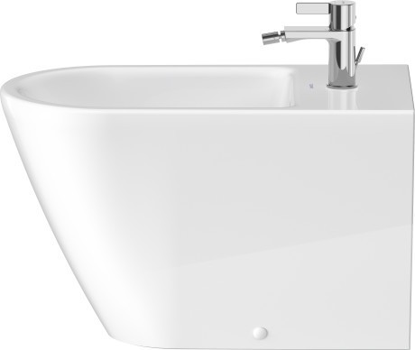 Duravit напольное биде 370 мм х 650 мм, c отверстием под смеситель, с переливом, с креплением, d-neo, 2294100000 цвет: белый