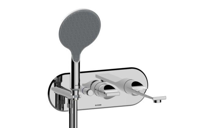 Bossini скрытая часть однорычажного смесителя для ванны, apice, арт. z00546000