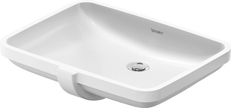 Duravit раковина встраиваемая снизу 550 мм, с переливом, no.1, 03955500282 цвет: белый