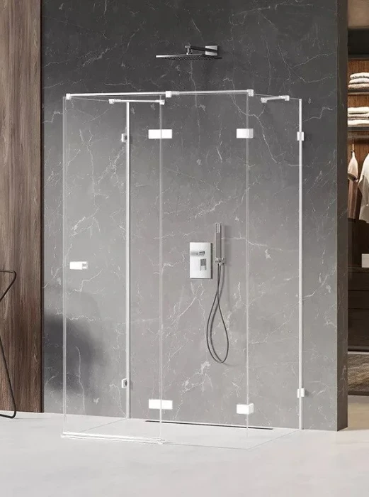 Душевое ограждение r 100x70x200, New trendy Avexa white, белый арт. EXK-2888