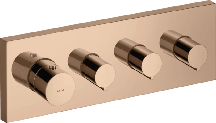 AXOR термостат для душа, ShowerSolutions, красное золото арт. 10751300