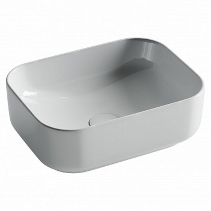 Ceramicanova раковина накладная element, cn5042 цвет: белый