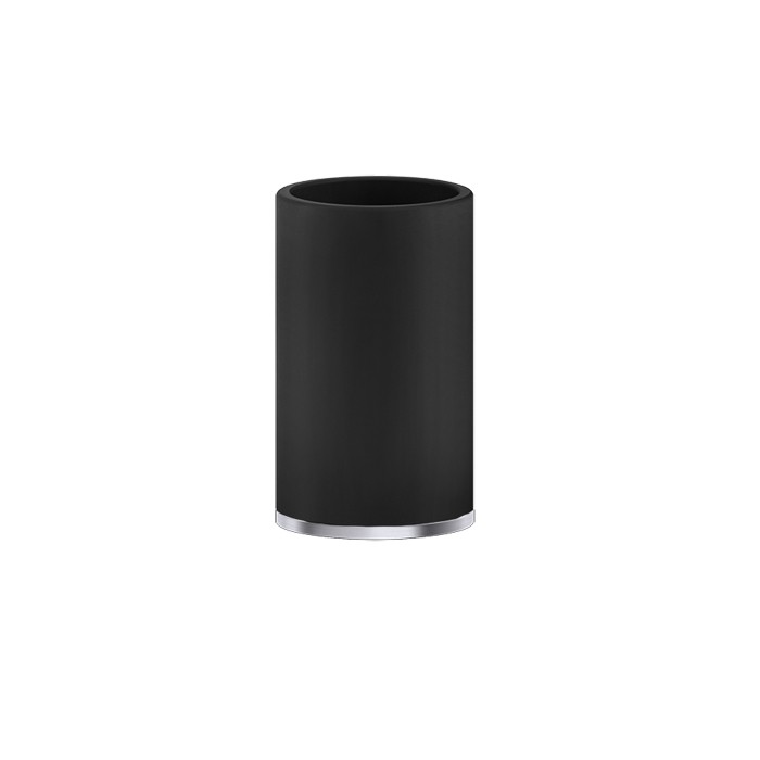 Gessi Стакан для зубных щеток настольный, Inciso, 58532#149 цвет: черный/finox