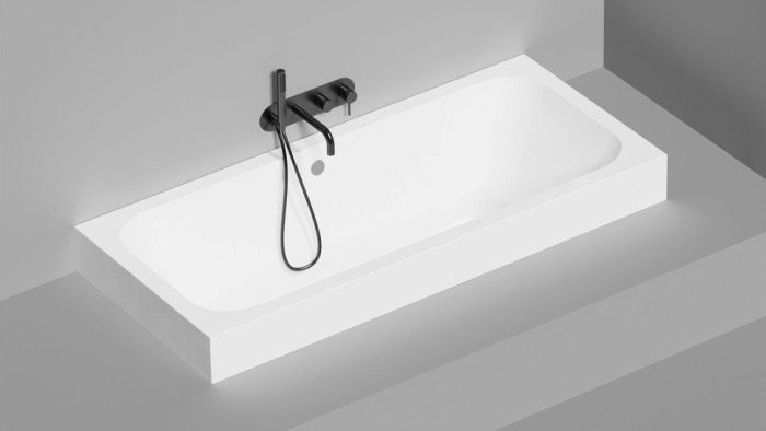 Salini ванна встраиваемая 170x75, orlanda, 103223mrf цвет: матовый белый