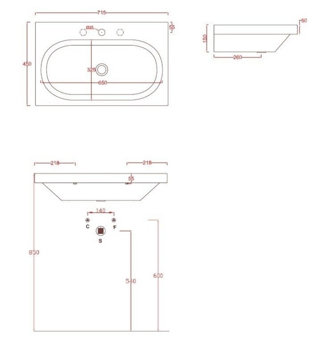 ArtCeram раковина для ванной комнаты, bll007 01 00 blend цвет: белый глянцевый
