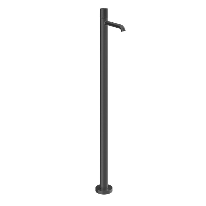Gessi Смеситель для раковины, напольный, Habito Diamantao, 70695#706 цвет: black metal pvd