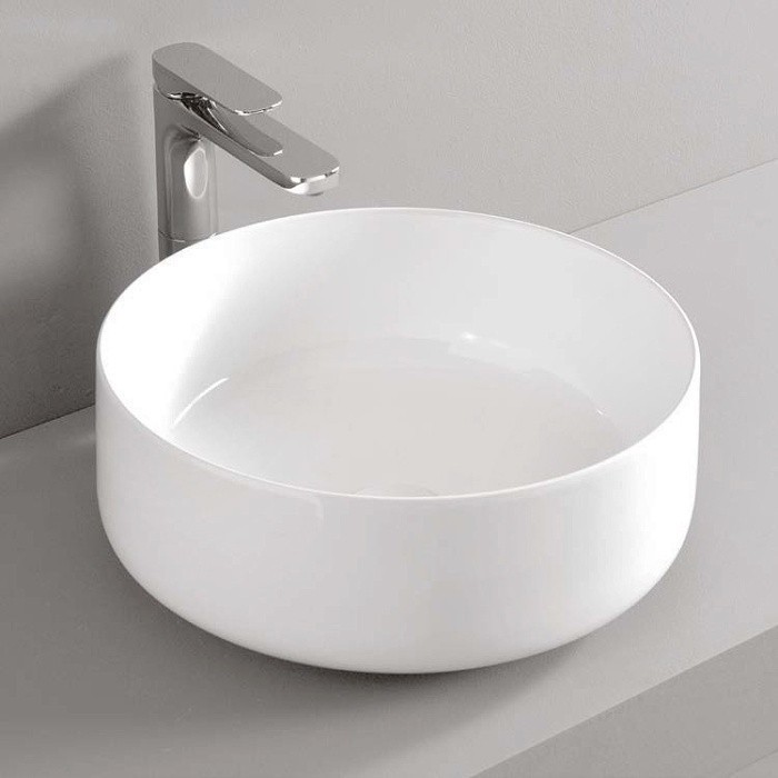 ArtCeram раковина (накладная), col001 05 00 cognac цвет: белый матовый