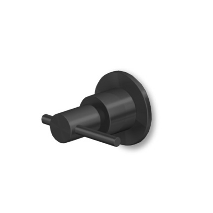 Zucchetti запорный вентиль, встраиваемый, ручка: рычаг, helm, brushed total black pvd арт. zhl729.xp81