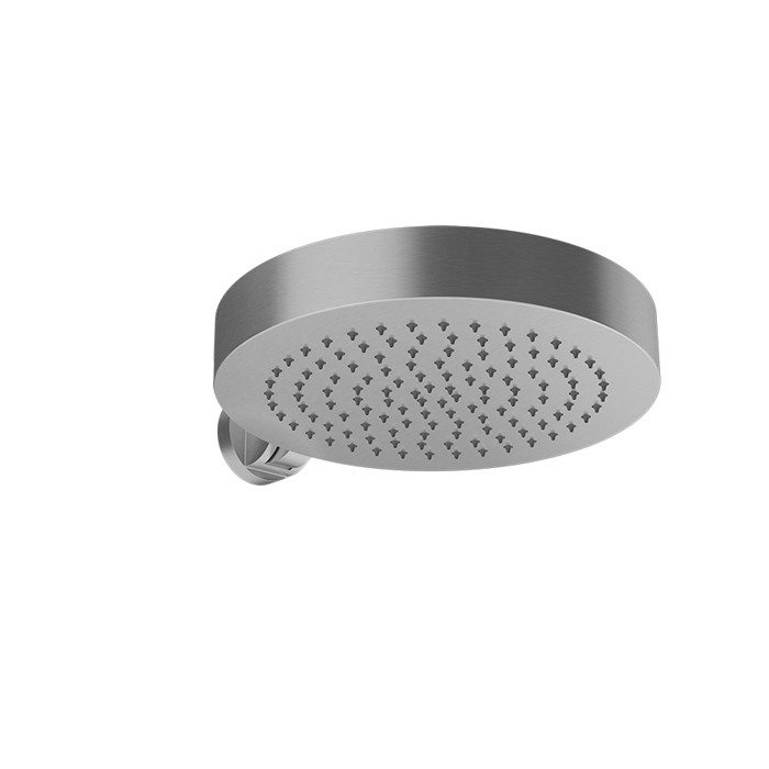 Gessi Верхний душ, защита от известкового налета, Origini, 66152#239 цвет: steel brushed