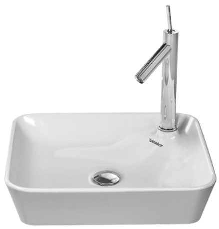 Duravit раковина встраиваемая сверху 46х46см, starck 1, 2322460000 цвет: белый