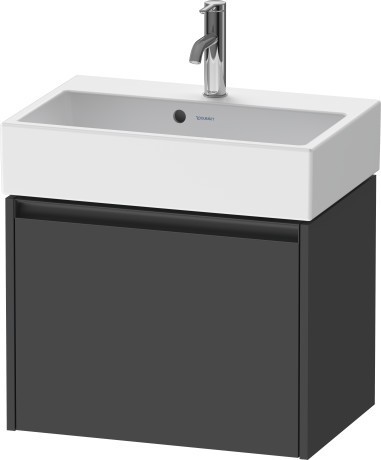Duravit тумба подвесная под раковину 390 мм х 584 мм х 440 мм, ketho.2, k25073049490000 цвет: графит матовый