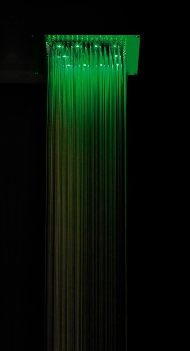 Bossini верхний душ с rgb хромотерапией, dream, хром арт. h37451.030