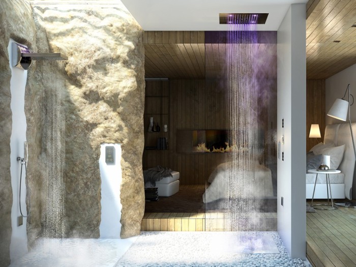 Bossini верхний душ для подвесного потолка dream/2 570 мм х 470 мм, с 2 режимами струи, dream, хром арт. h38925.030