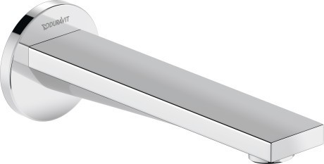 Duravit излив для ванны 171 мм, tulum, tu5240010010 цвет: хром