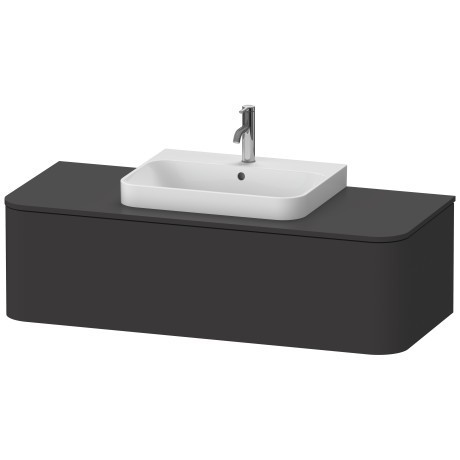 Duravit тумба подвесная для консоли plus, happy d.2 plus, hp4942m8080 цвет: графит
