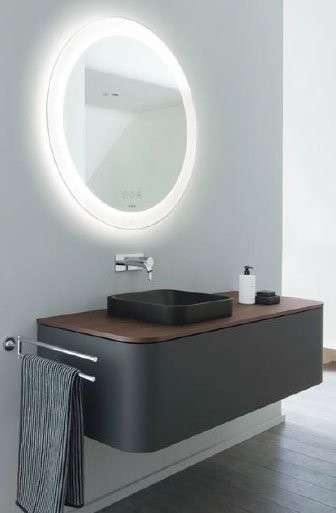 Duravit тумба подвесная для консоли plus, happy d.2 plus, hp4942m8080 цвет: графит