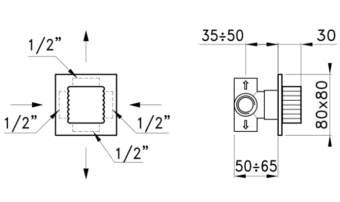 Stella вентиль, casanova, хром арт. cs01200cr00