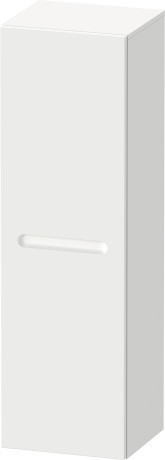 Duravit средний шкаф - пенал подвесной петли справа 400 мм х 1320 мм, no.1, n11308r18180000 цвет: gres pietra grey opaco