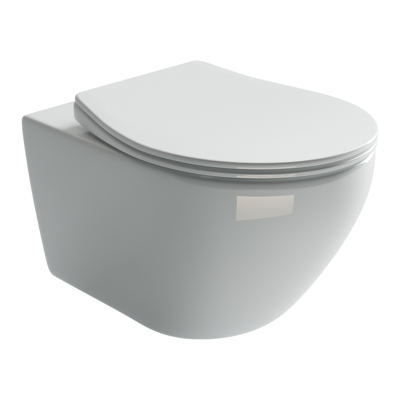 Ceramicanova подвесной унитаз pearl, cn8001 цвет: белый