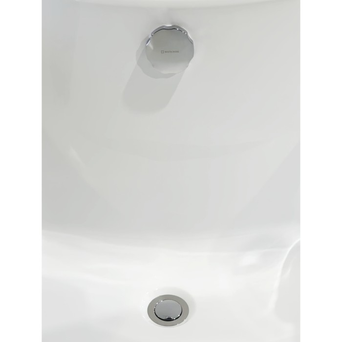 Слив-перелив 60 см., Whitecross, хром арт. SPWC60CR