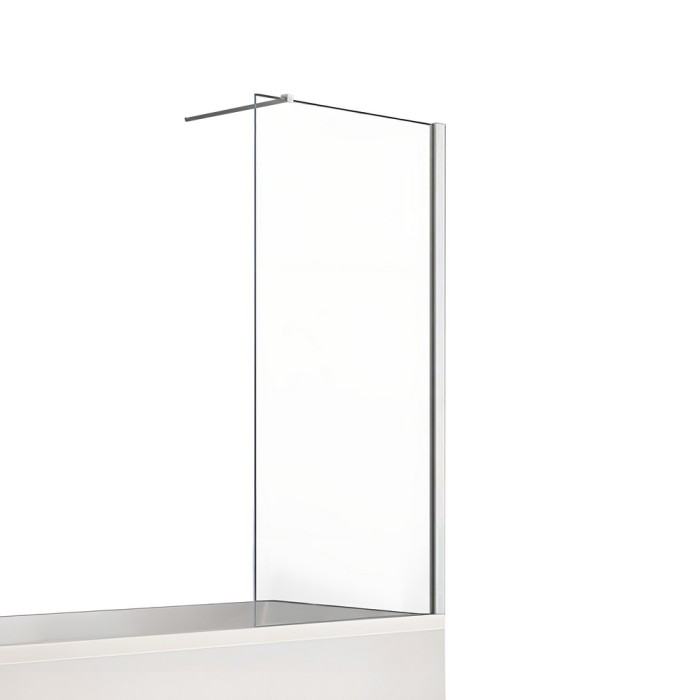 Шторка для ванны 80x140, New trendy New soleo chrome, хром арт. P-0075-WP