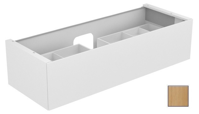 Keuco тумба подвесная под раковину с одним выдвижным фронтом, с внутренней светодиодной подсветкой, edition 11, дуб светлый арт. 31361 890100
