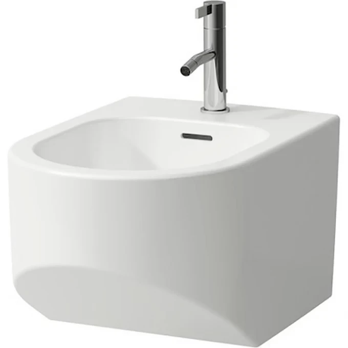 LAUFEN подвесное биде с 1 отверстием для смесителя, без боковых отверстий, SONAR - 8.3034.1.000.302.1