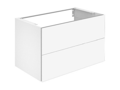 Keuco тумба подвесная под раковину 490 мм х 800 мм, c 2 выдвижными ящиками/кашемир, plan, кашемир арт. 32963 180000