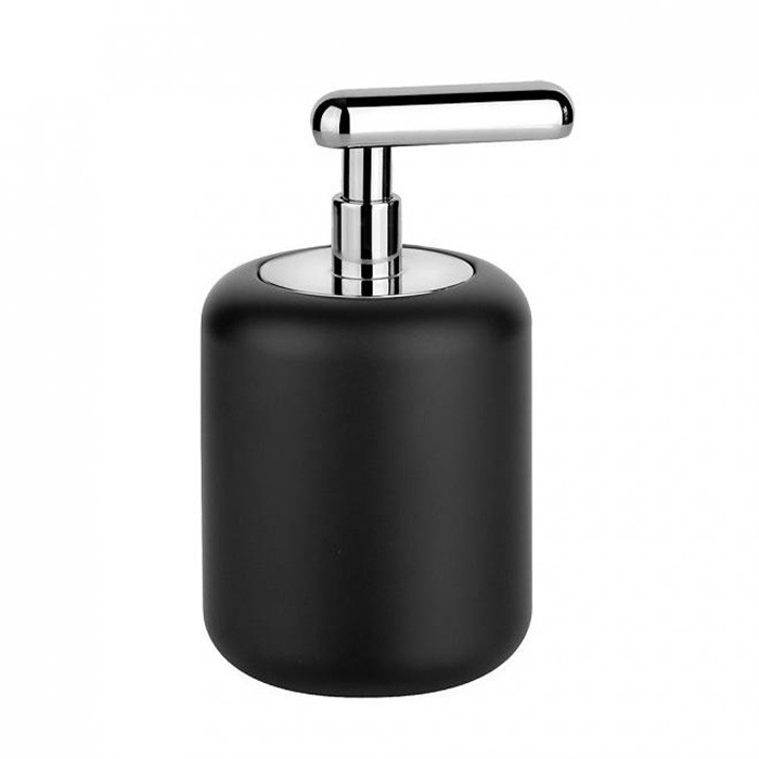 Gessi Дозатор для жидкого мыла настольный, Goccia, 38038#031 цвет: хром/черный