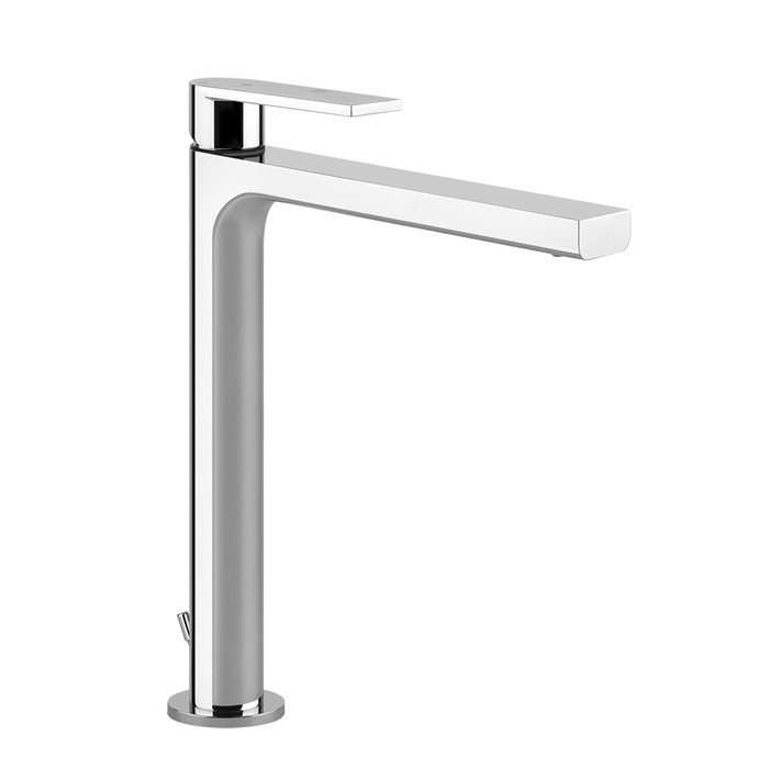Gessi Смеситель для раковины, на 1 отв, высокий, с донным клапаном, Emporio Via manzoni, 38604#031 цвет: хром