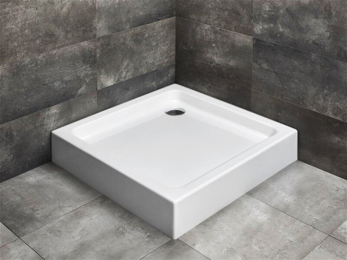 Radaway акриловый поддон для душа compact 80x80x17 белый, Siros - SBC8817-2