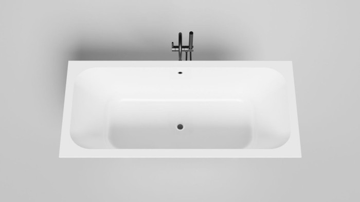 Salini ванна встраиваемая 170x75, orlanda, 103223mrh цвет: матовый белый