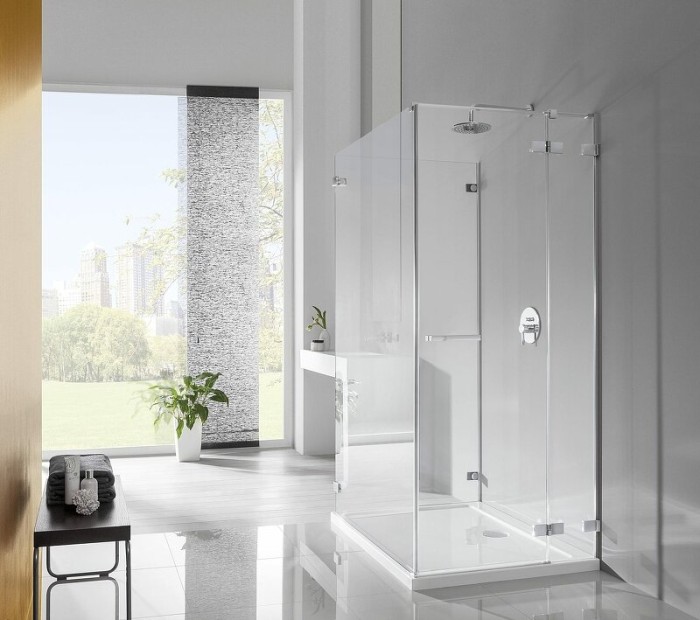 Radaway душевая дверь kdj 60 профиль хром стекло прозрачное, Euphoria - 383612-01L