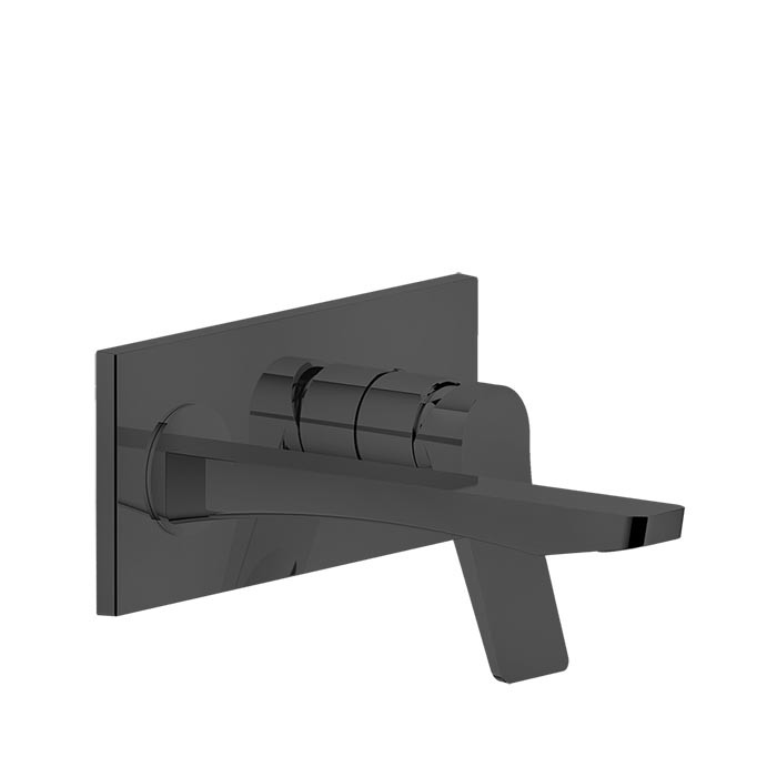 Gessi Встраиваемый смеситель для раковины с изливом 215мм, Rilievo, 59089#299 цвет: nero xl