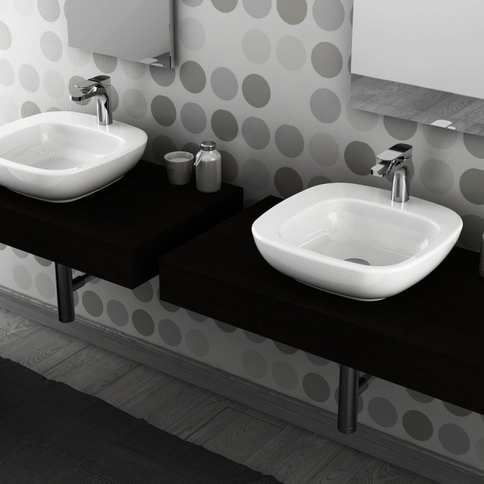 ArtCeram раковина (накладная), dal002 01 00 dial цвет: белый глянцевый