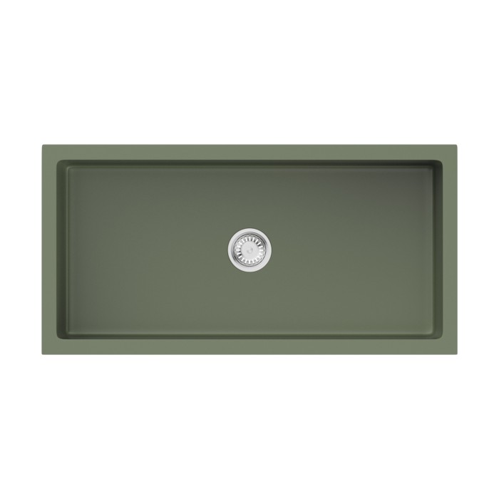 Omoikiri кухонная мойка Mikura 91, olive арт. 4997088