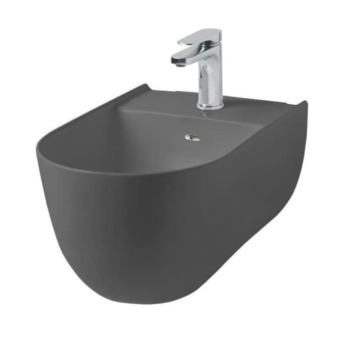 ArtCeram биде (подвесное), thb001 15 00 the one цвет: серый матовый