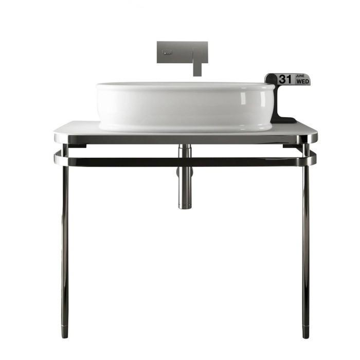 ArtCeram раковина (накладная), azl002 01 00 azuley цвет: белый глянцевый