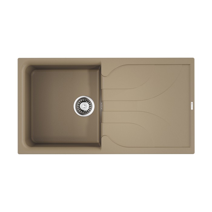 Omoikiri кухонная мойка Yasugata 100, шампань арт. 4993849