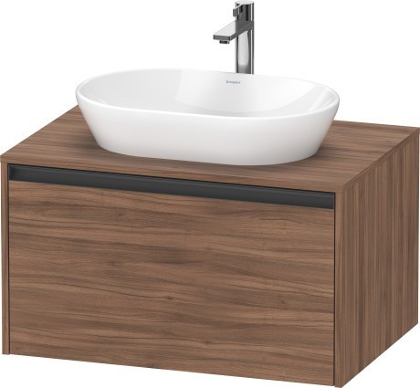 Duravit тумба подвесная под раковину 550 мм х 800 мм х 459 мм, ketho.2, k24885079790000 цвет: орех натуральный