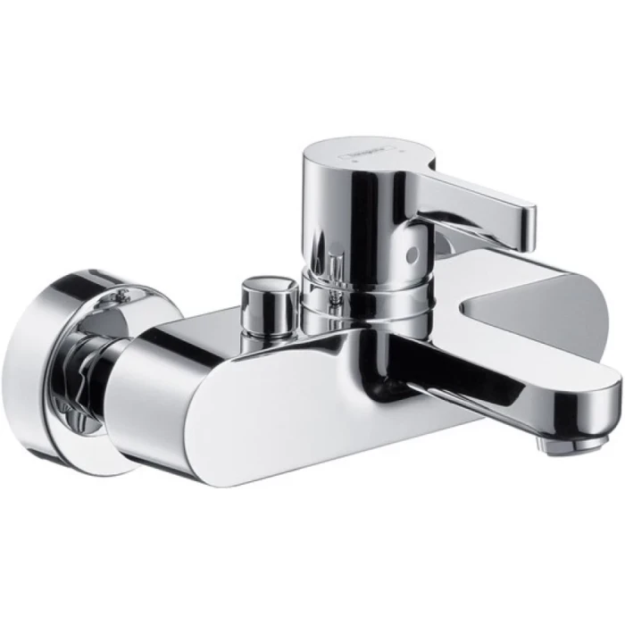 Hansgrohe смеситель для ванны, Metris S, хром арт. SET/31460000/26275000