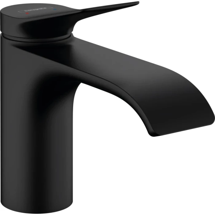Hansgrohe смеситель для раковины без донного клапана, Vivenis, черный арт. 75012670