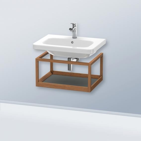 Duravit полочка подвесная для раковины/графит, durastyle, ds987104977 цвет: американский орех/графит матовый