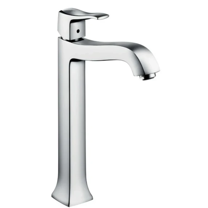 Hansgrohe смеситель для раковины highriser с донным клапаном, Metris Classic, хром арт. 31078000