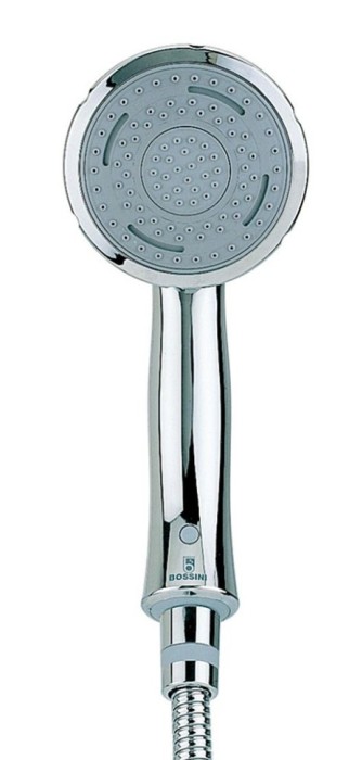 Bossini лейка для душа rain 3 режима, duetto, хром арт. b00151.030