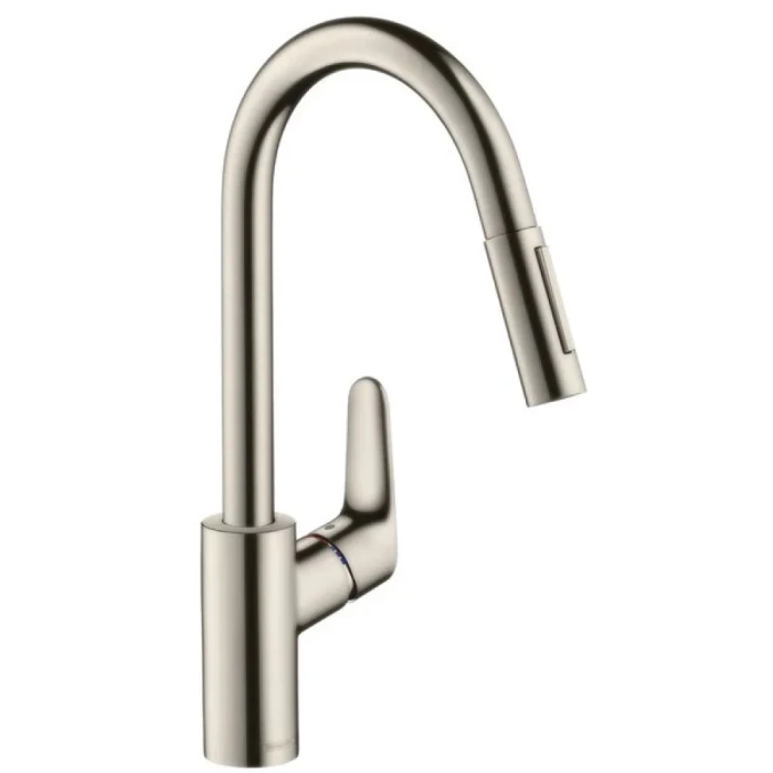 Hansgrohe смеситель для кухни, Focus M41, нержавеющая сталь арт. 31815800