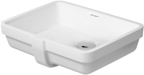 Duravit раковина встраиваемая снизу 46х35 см, vero, 0330430000 цвет: белый